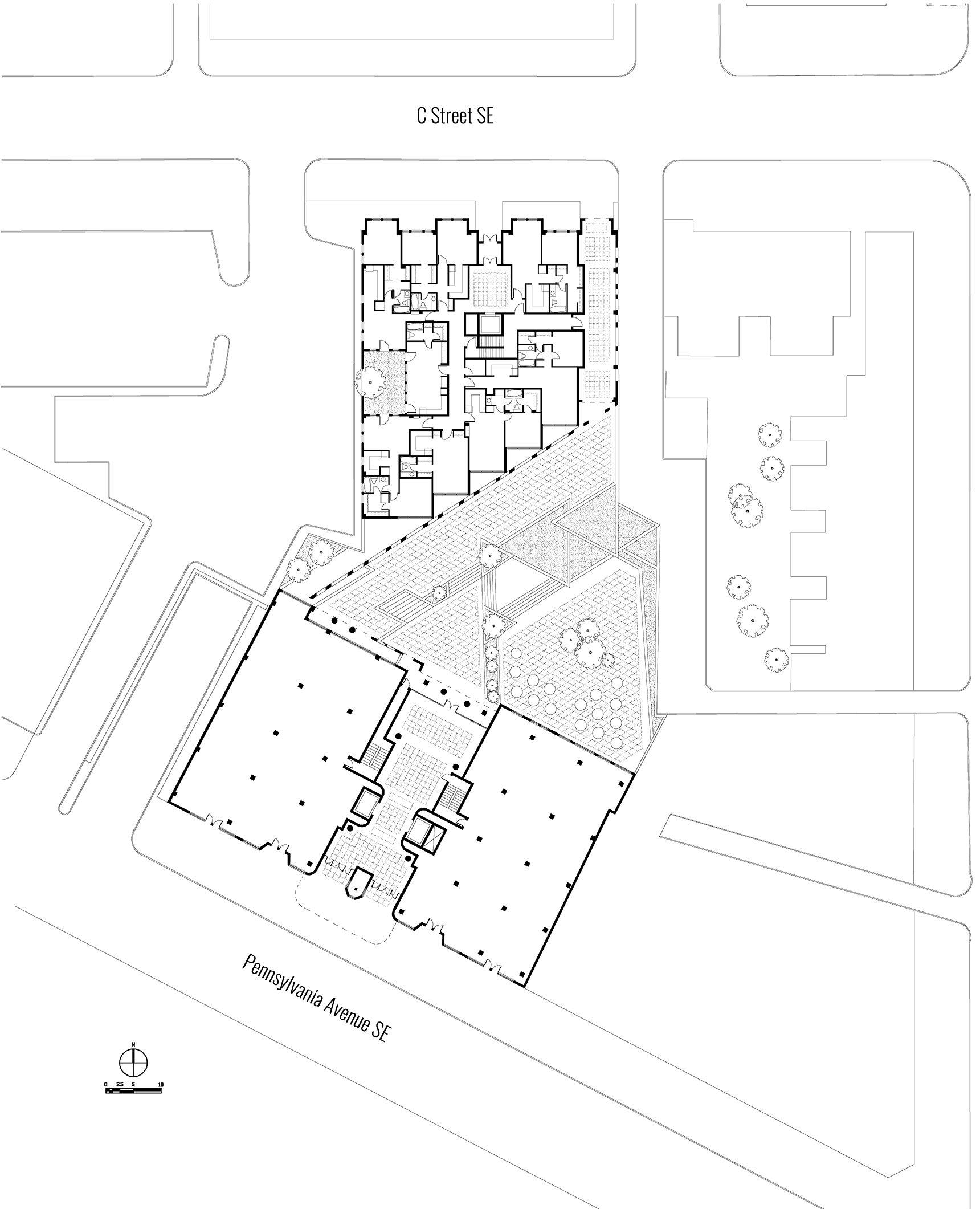 Penn Theater Site + First Floor Plan