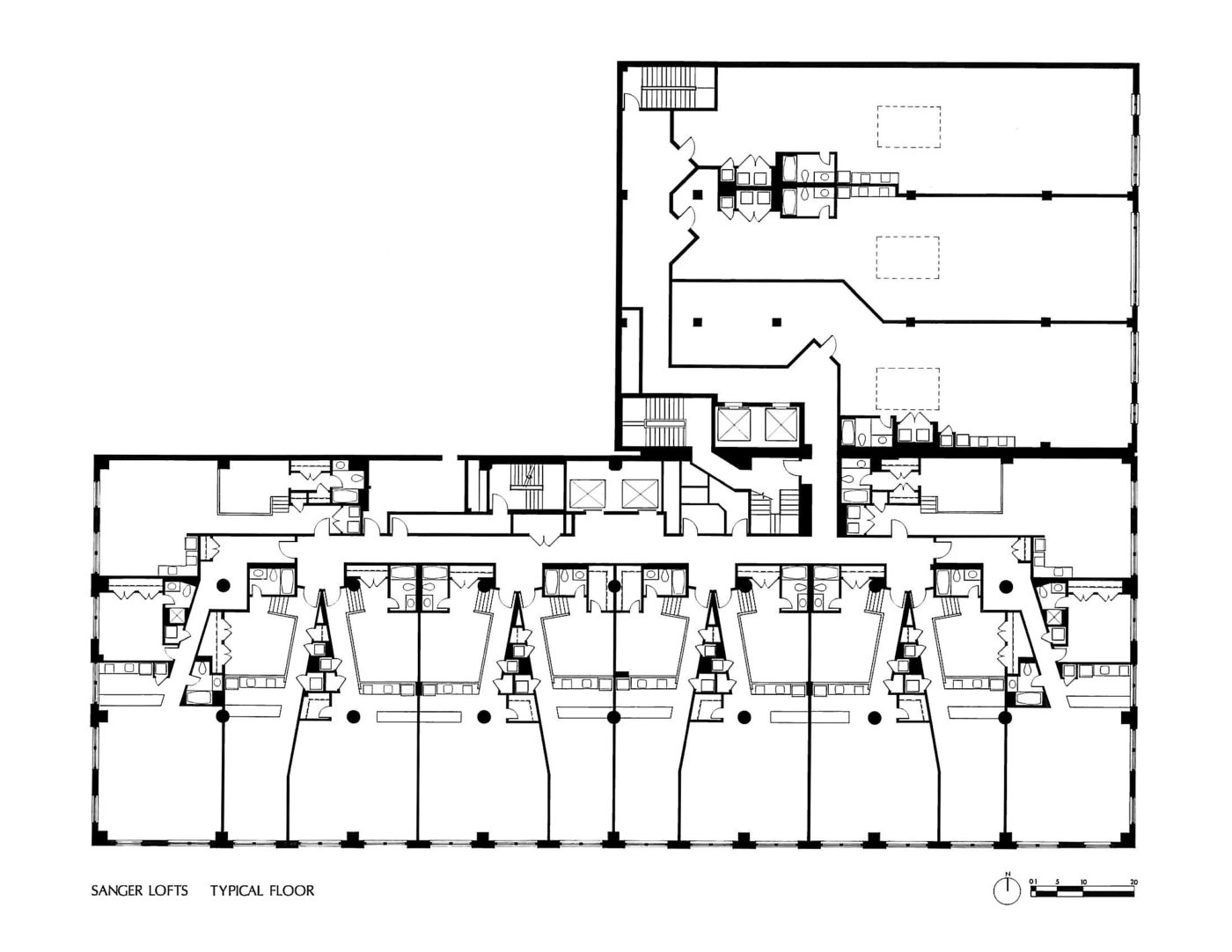 Sanger Lofts - Typical Floor Plan