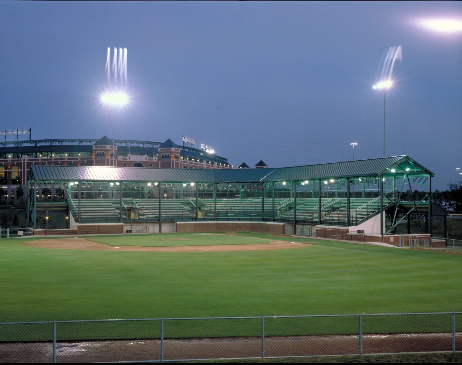 History of Rangers Ballparks