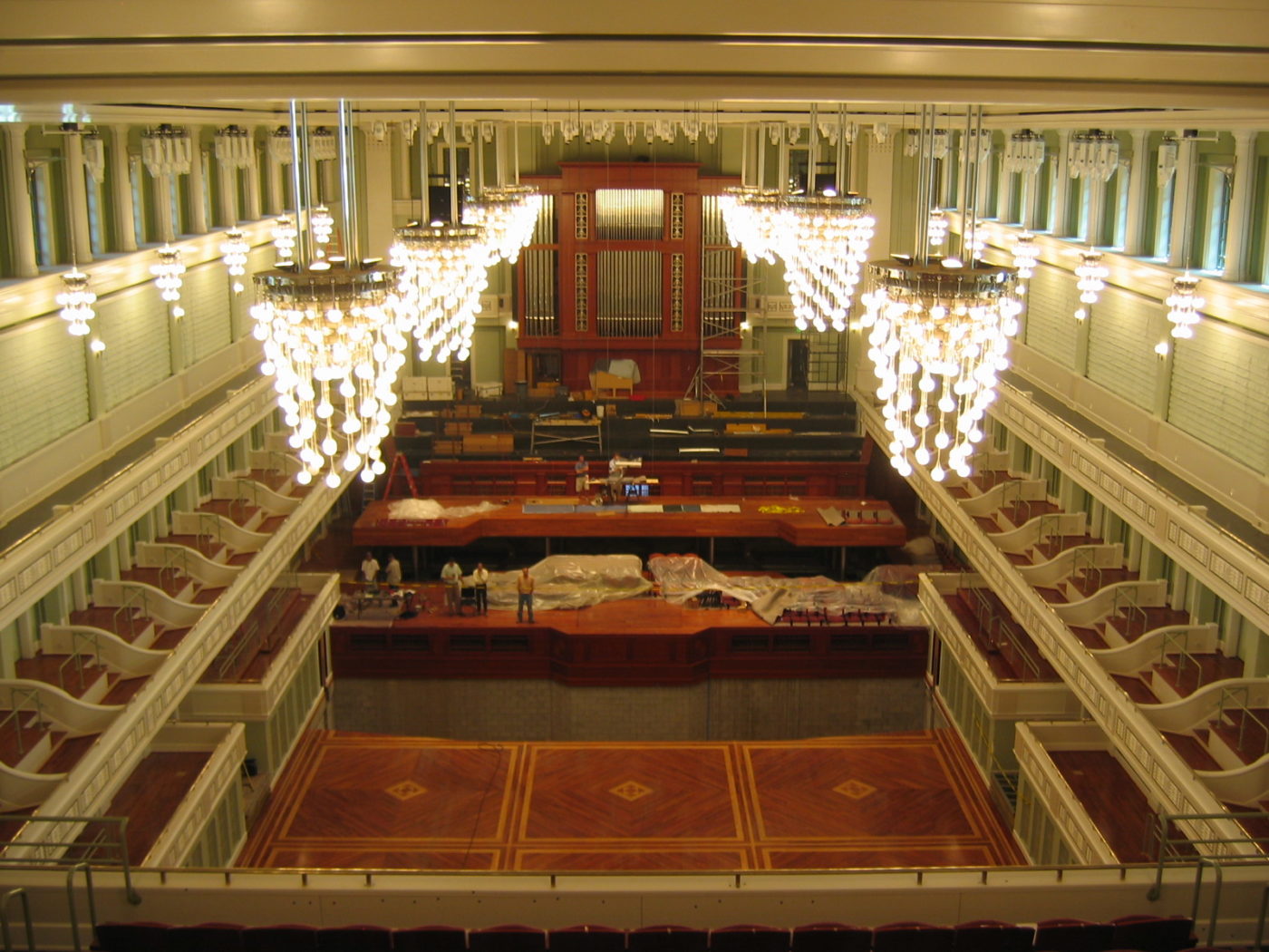 Schermerhorn Symphony Center - Lifts and Seat Wagons