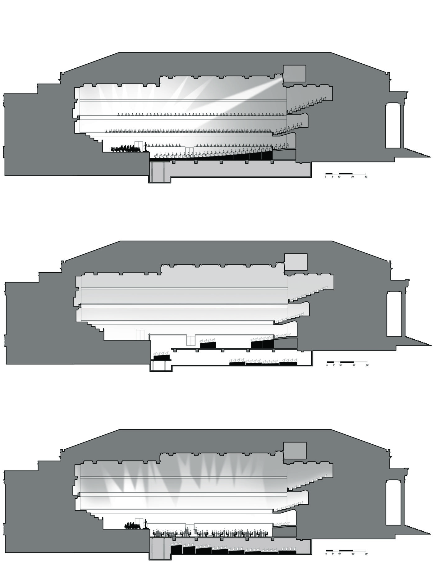 Schermerhorn Symphony Center - Chair Wagon Diagram