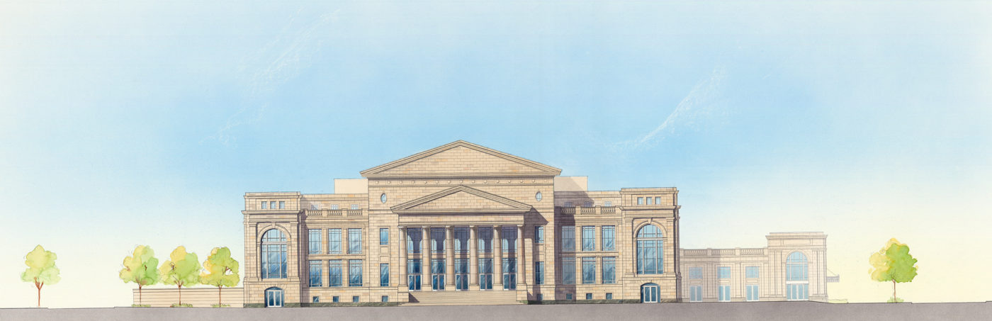 Schermerhorn Symphony Center - Elevation Rendering