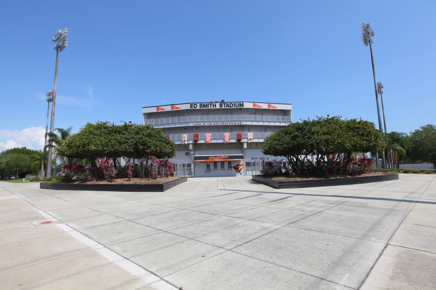 Ed Smith Stadium - Before Renovation