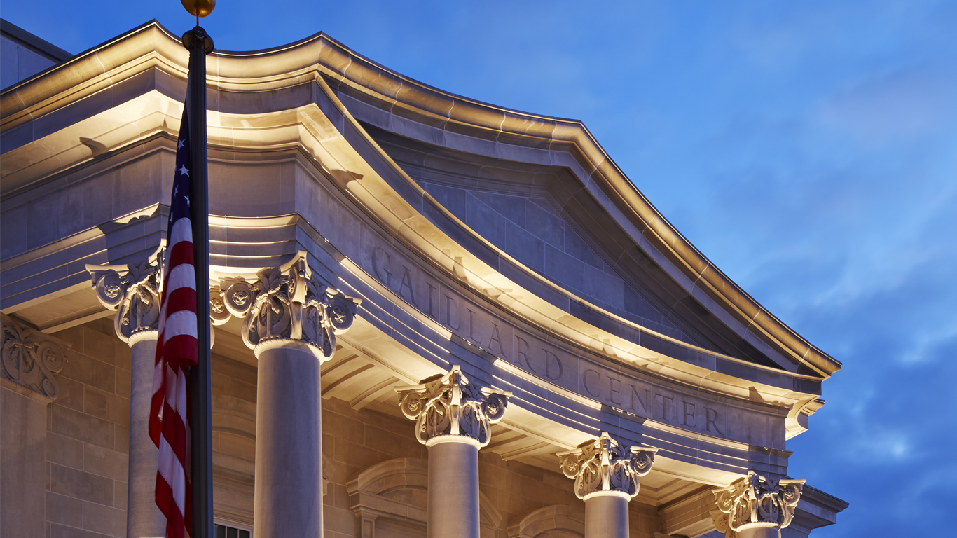 Gaillard Center - Custom Column Capital Detail