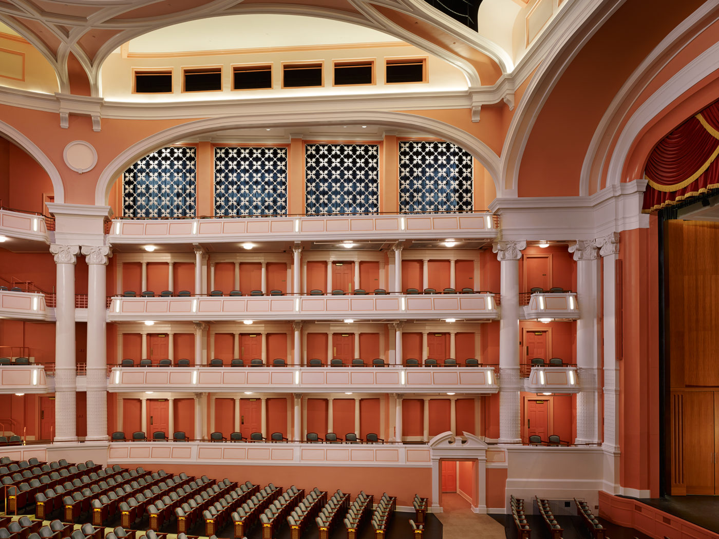 Gaillard Center - Auditorium Side Wall