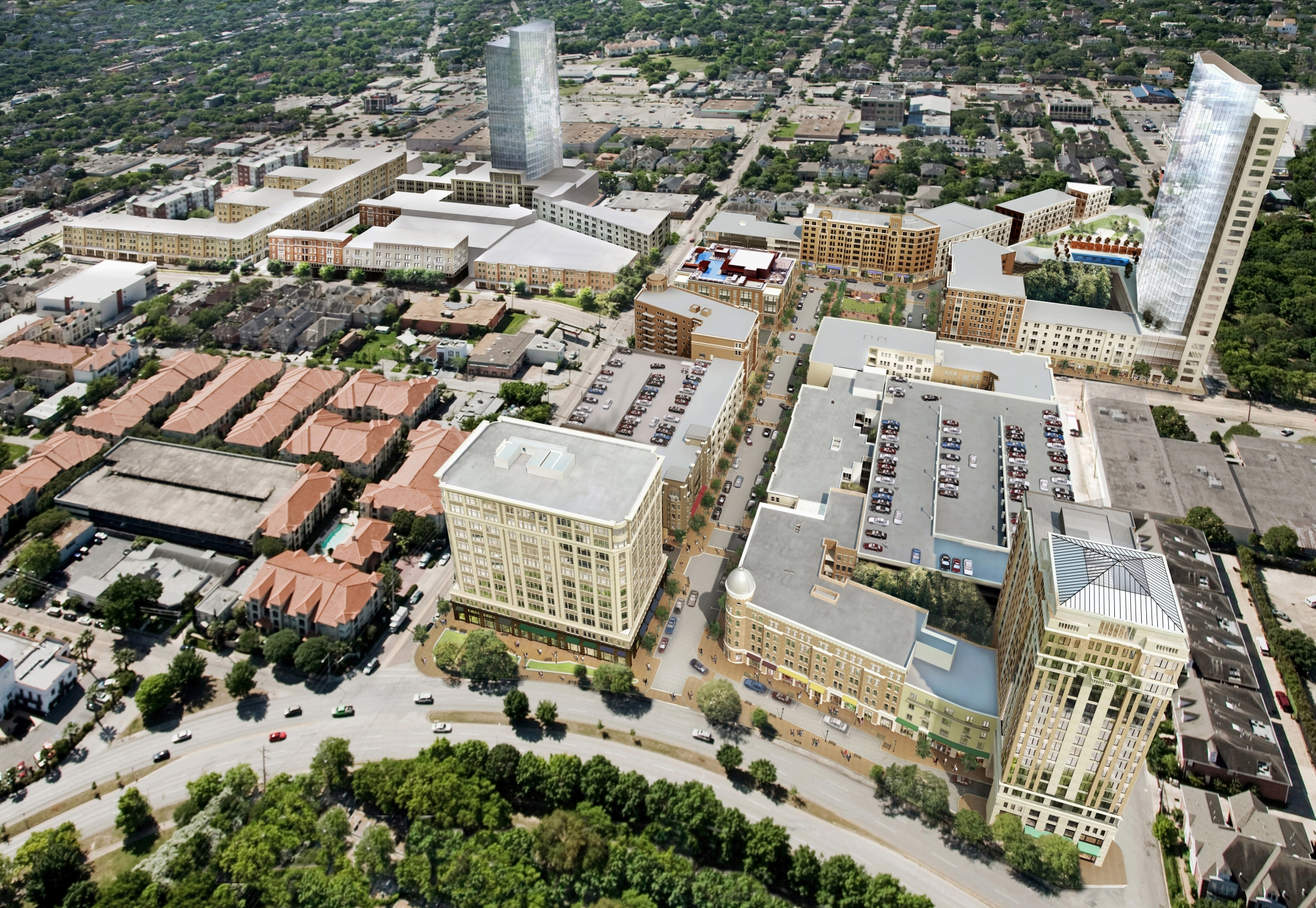 Regent Square Allen Parkway At Dunlavy Page 22 Going Up! HAIF