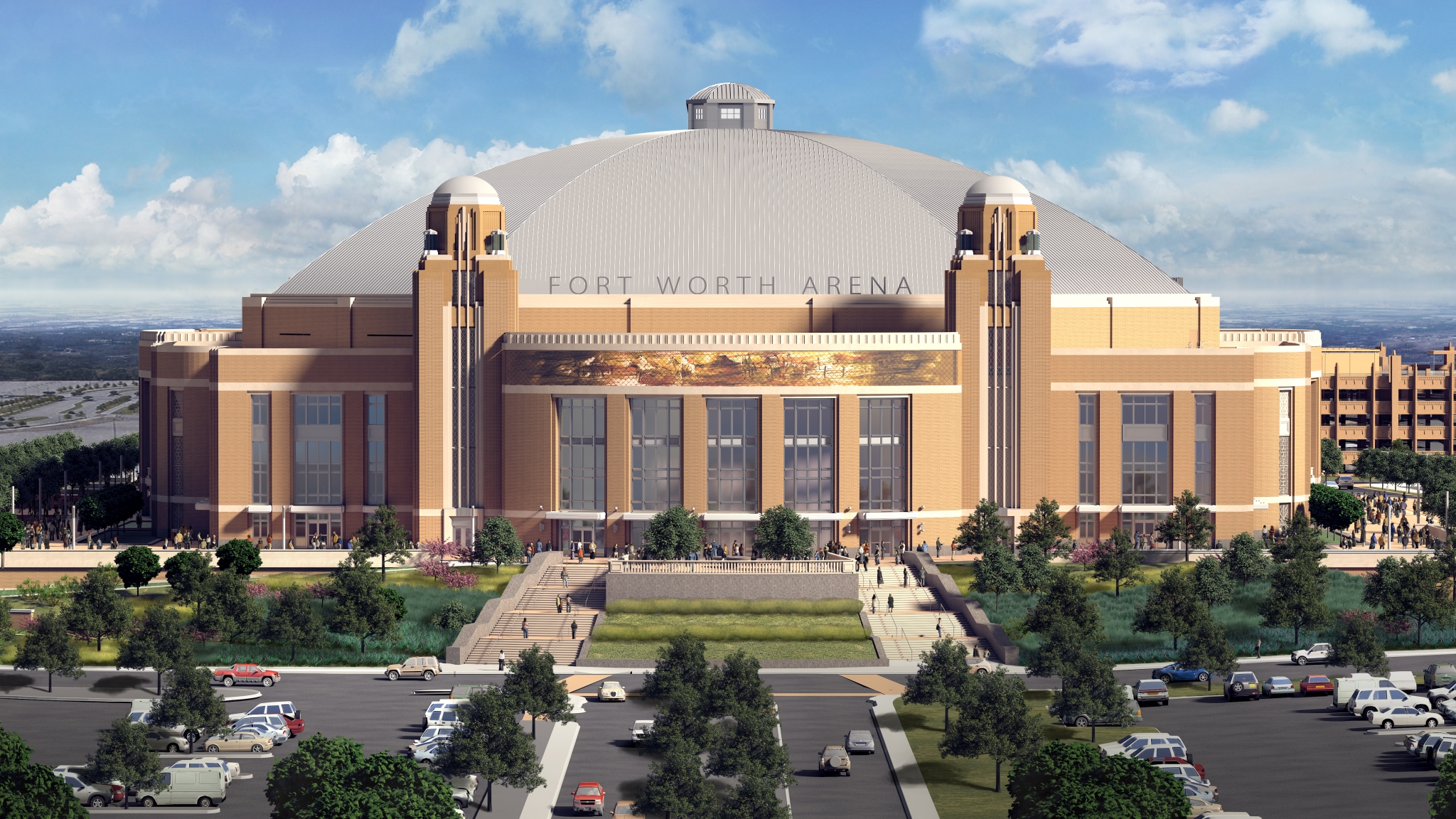 Dickies Arena Fort Worth MultiPurpose Arena David M. Schwarz